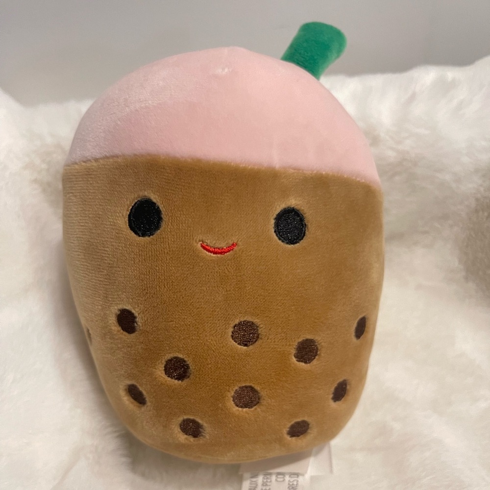 Squishmallow Bernice the bubble tea 5”